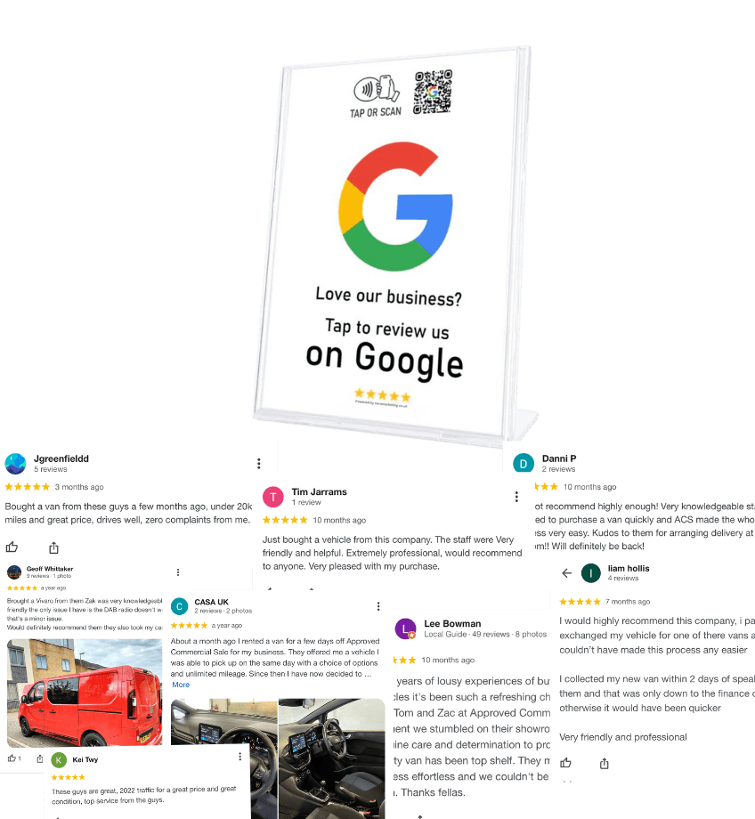 google review management for approved commercial sales