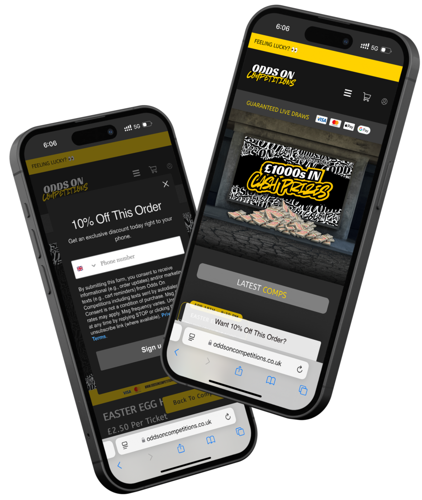 Odds On Competitions Competition Site