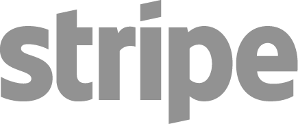 Stripe logo in grey, representing a travel and booking-related payment gateway