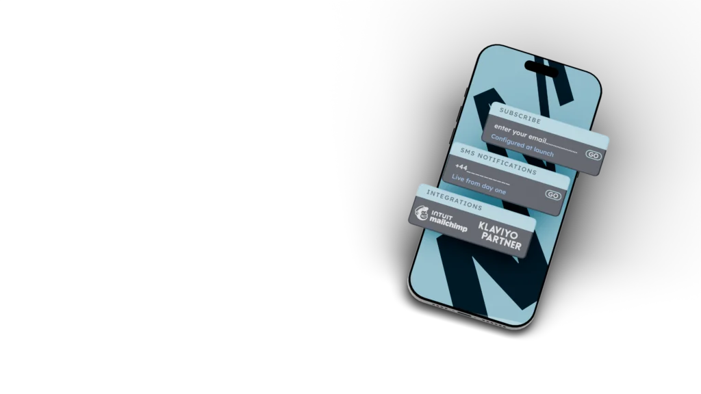 Email and SMS marketing infrastructure for UK competition websites